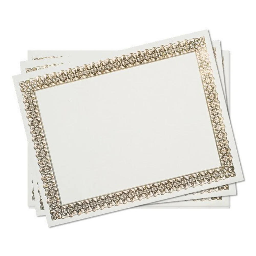 Gartner Studios 36004-S Gold Foil Certificate, 15 Pack - Picture 6 of 10